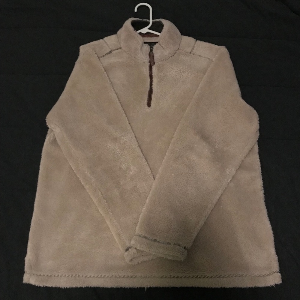 True Grit Tan Pebble Pile Pullover